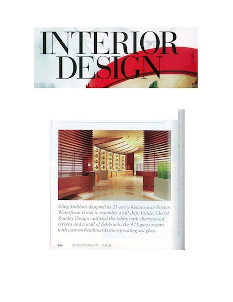 Interior Design Magazine 2008
